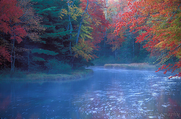 Fall Morning on a River